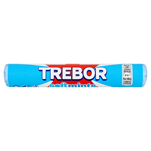 Trebor Softmints Spearmint Mints Roll 44.9G