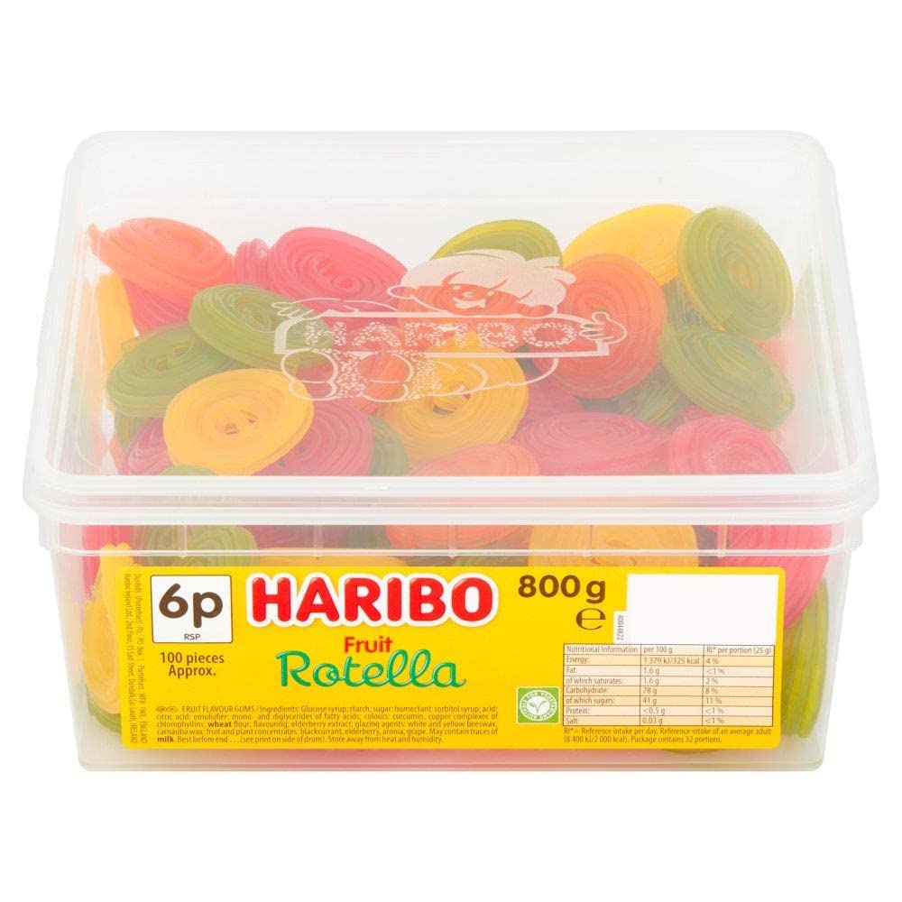 Haribo Fruit Rotella 800G