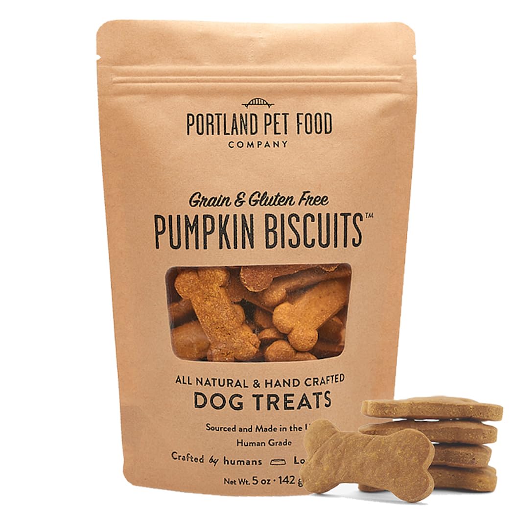 Portland Pet Food Company - Dog Treats Pumpkn Biscuit - -5 Oz
