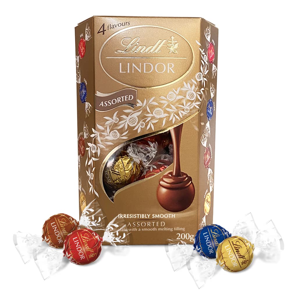 Lindt Lindor Assorted Chocolate Truffles Box 200G