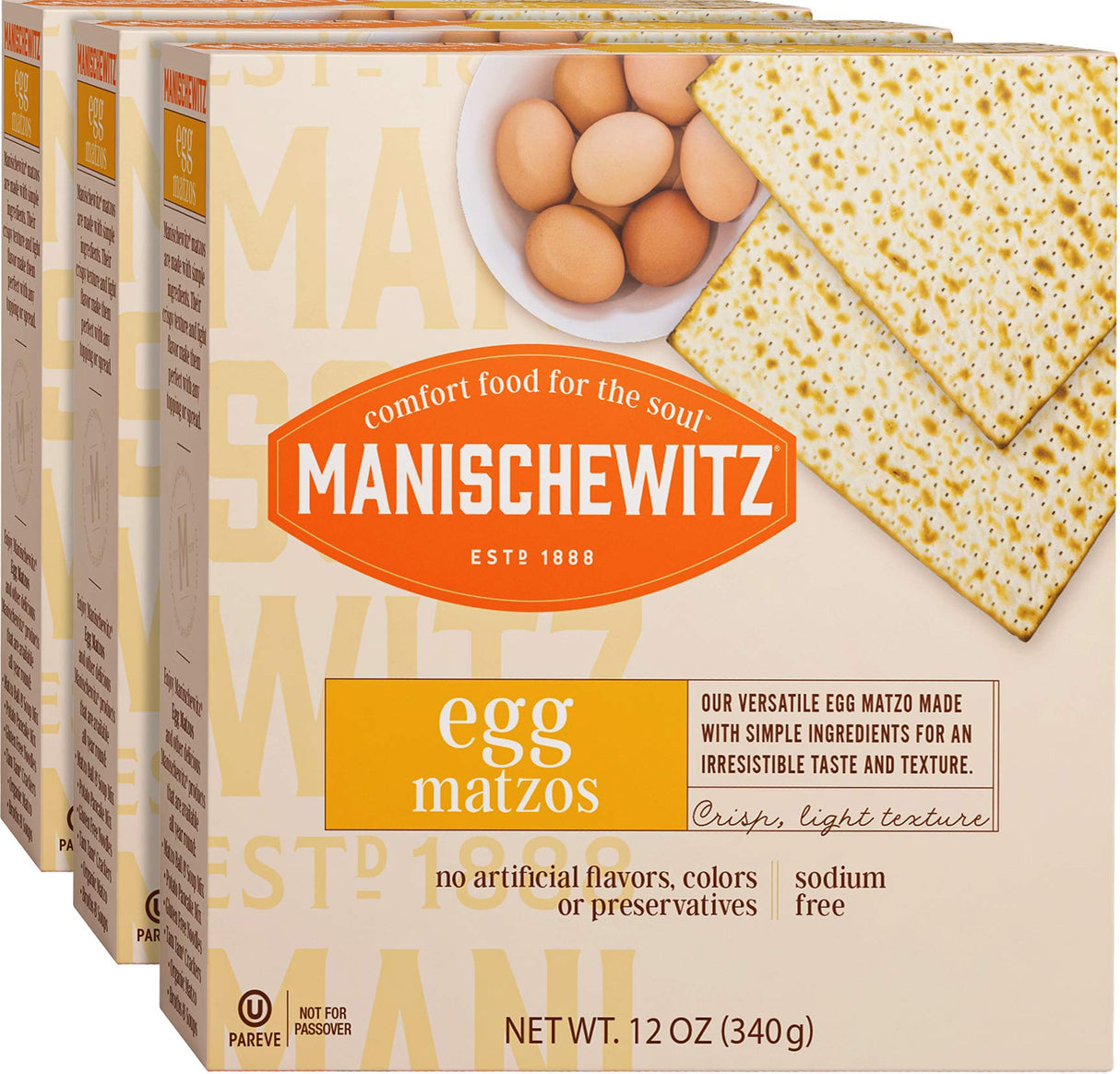 Manischewitz - Egg Matzo -  - 12 Oz.