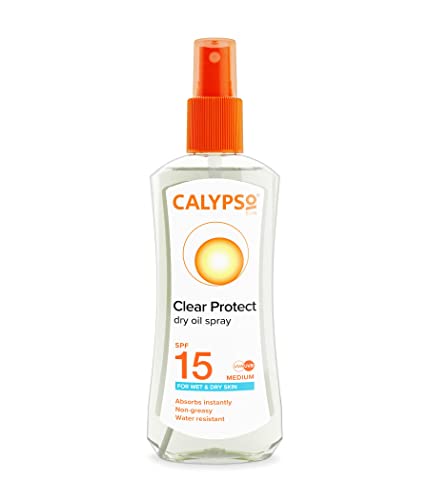 Calypso Dry Oil Wet Skin Spray SPF15