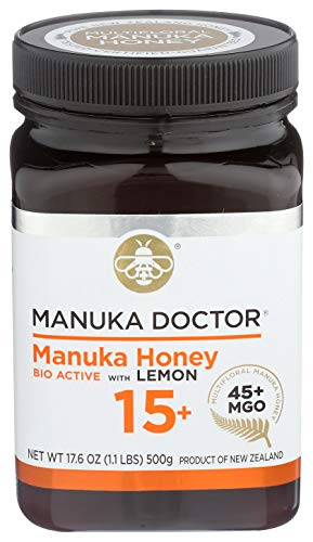 Manuka Doctor 15+Bio Active Manuka Honey With Lemon  -  - 1.1 Lb