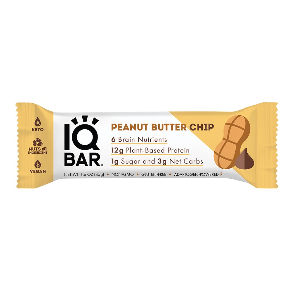 Iq Bar - Bar Peanut Butter Chip -  - 1.6 Oz