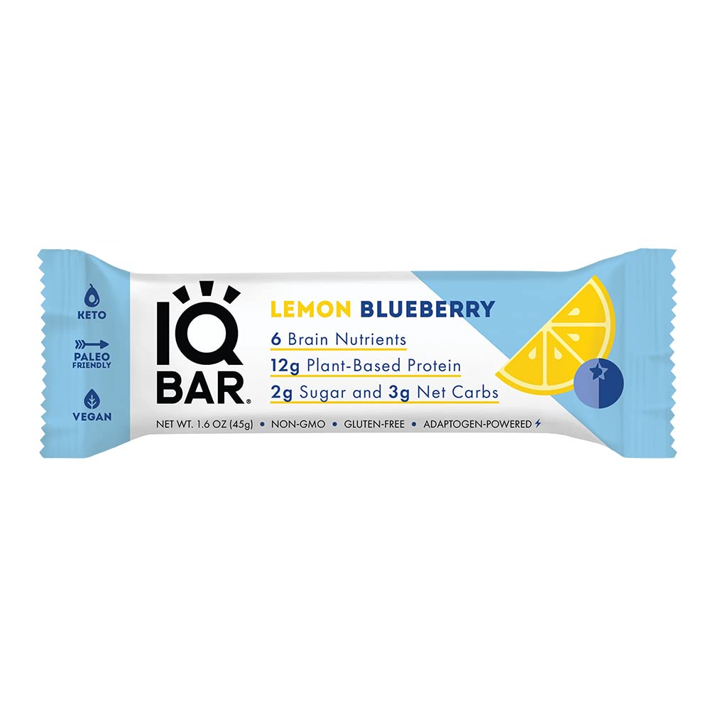 Iq Bar - Bar Lemon Blueberry -  - 1.6 Oz